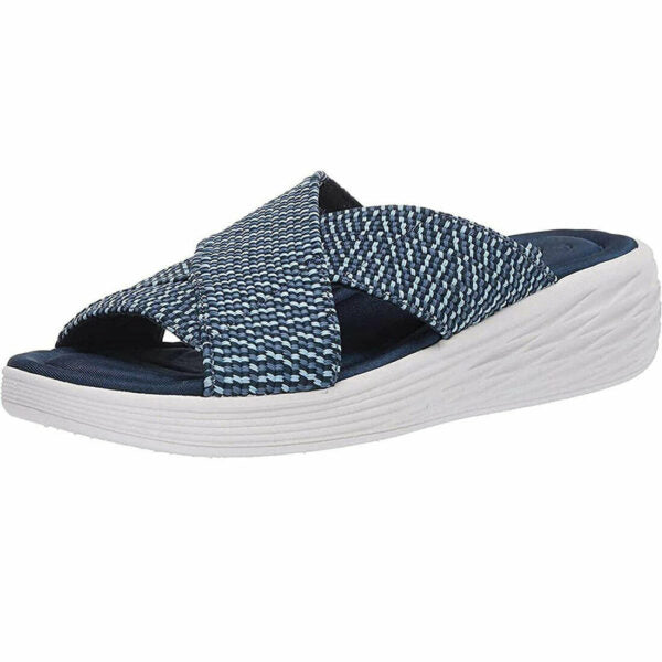 Women’s Stretch Cross Slide Sandals