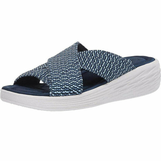 Women’s Stretch Cross Slide Sandals