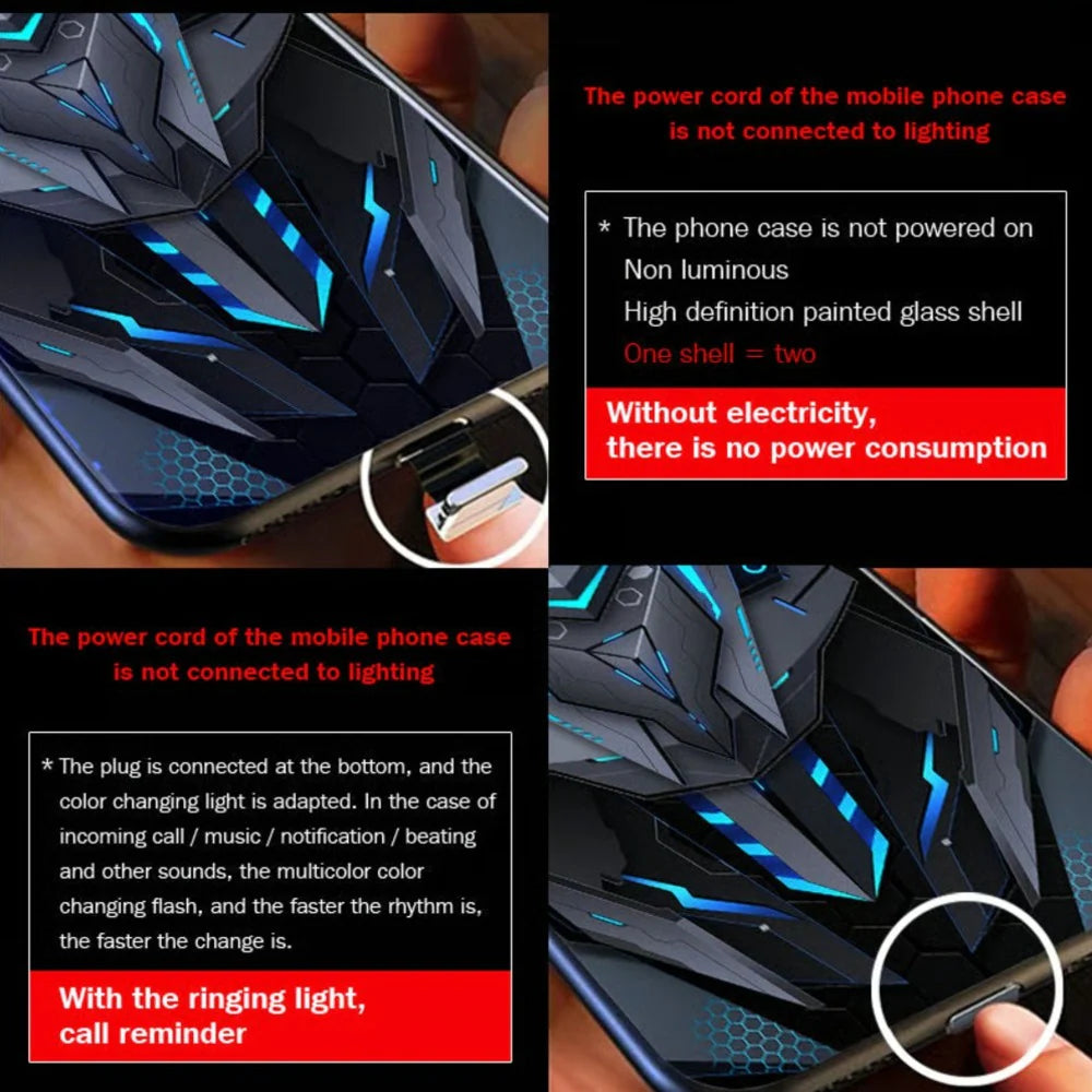 Smart RGB Light Case - iPhone