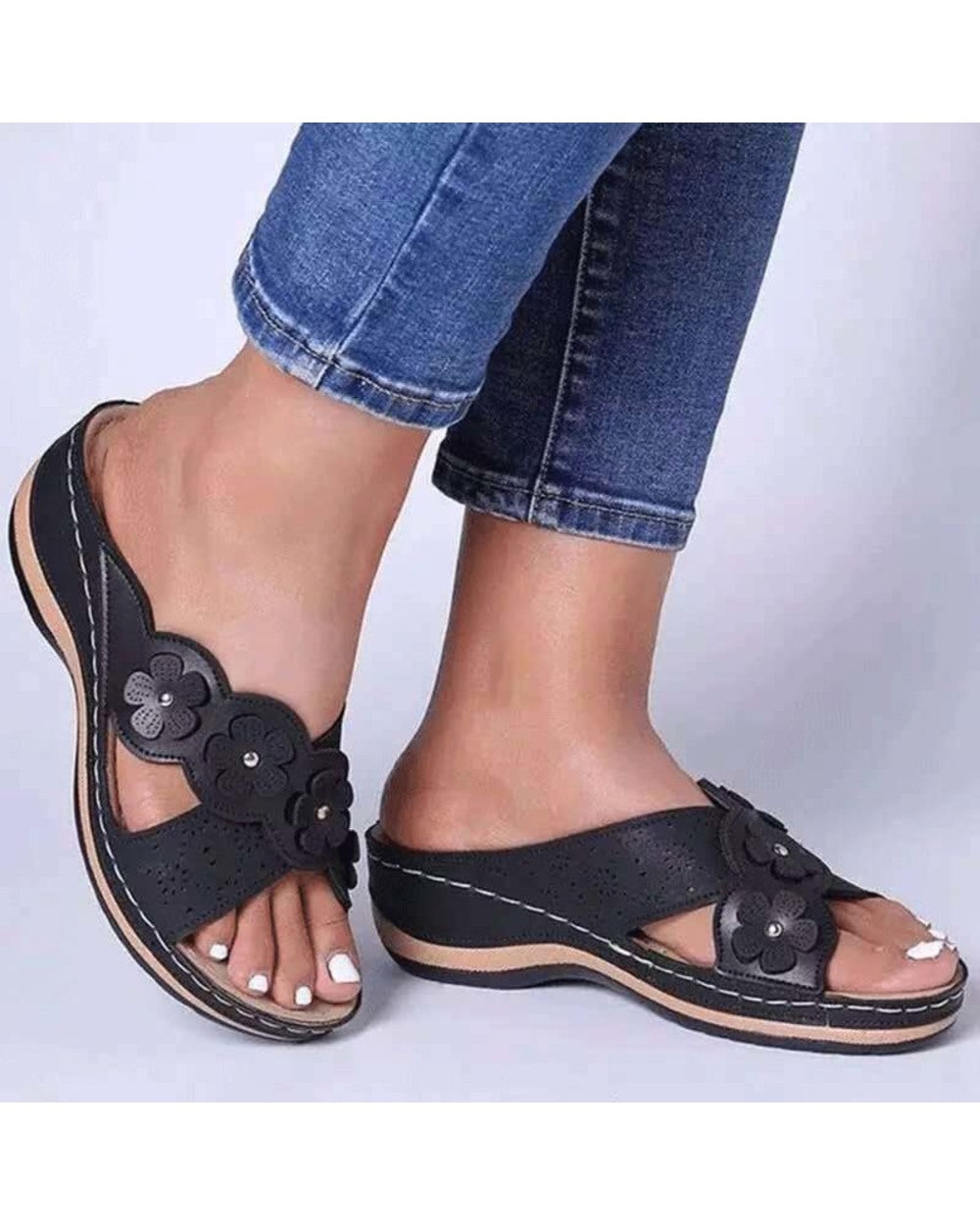 New Sadals For Women Open Toe Beach Sandal Slippers