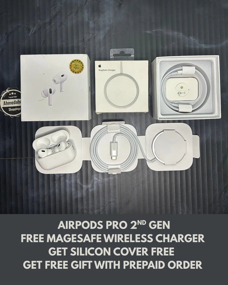 AIRPODS PRO 2ND GEN & FREE MAGSAFE CHARGER