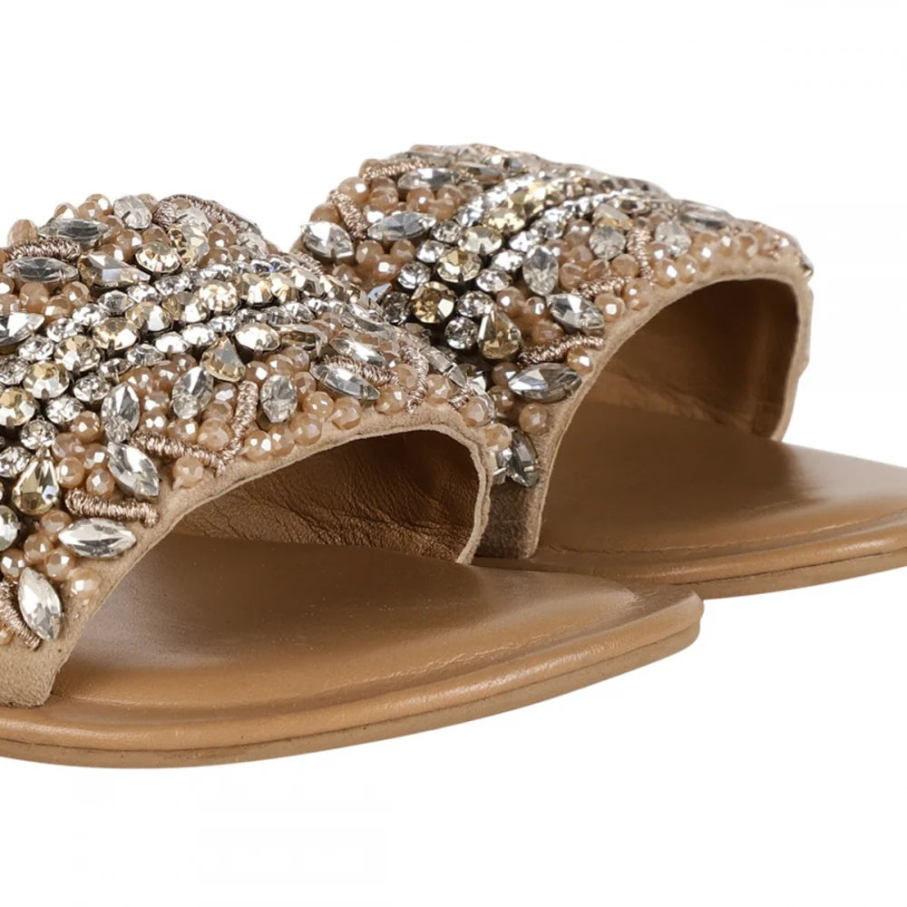 Fancy CRYSTAL SLIDER - GOLD