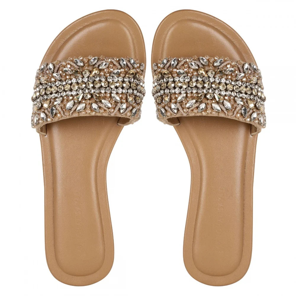 Fancy CRYSTAL SLIDER - GOLD