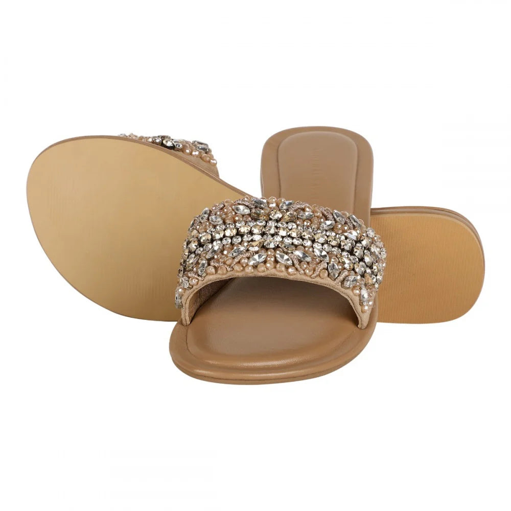 Fancy CRYSTAL SLIDER - GOLD