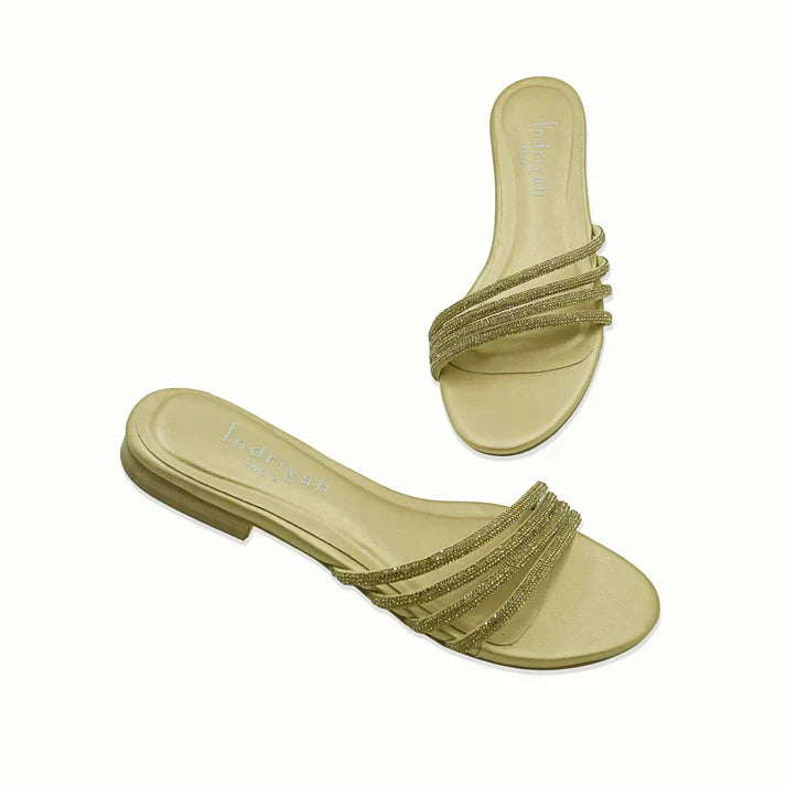 Aurora Flat Sandals (Man-Made)