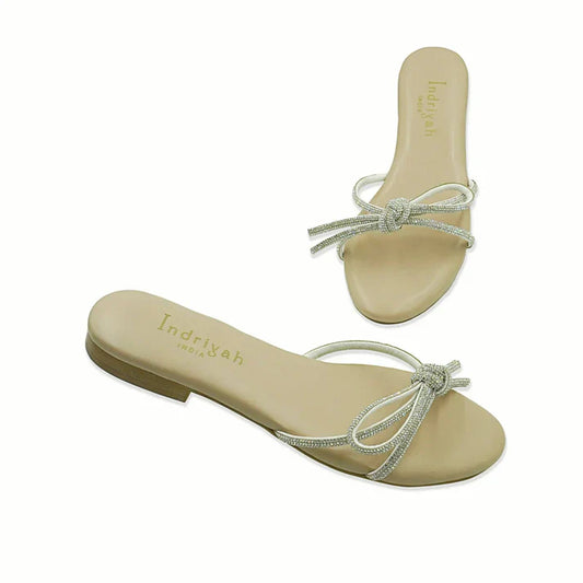 Celeste Flat Sandals (Man-Made)