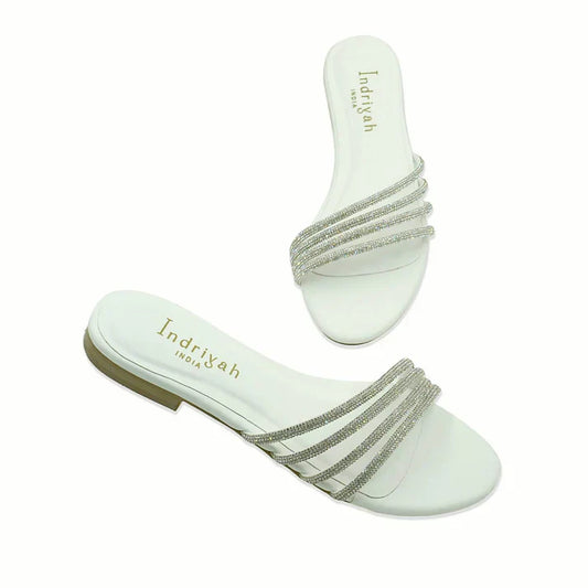 Aurora Flat Sandals (Man-Made)