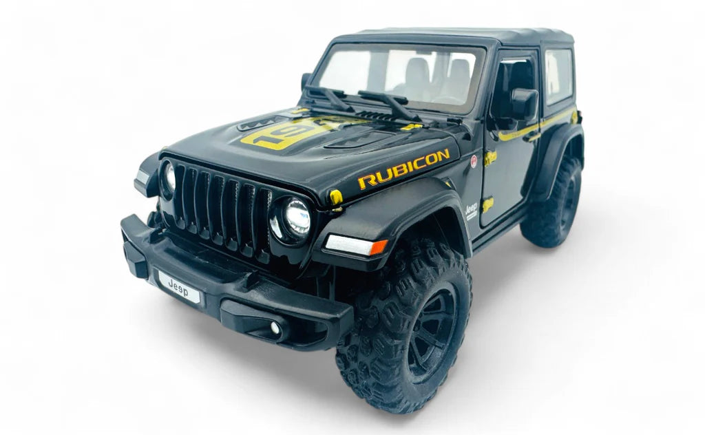 Jeep Wrangler Rubicon 1:24 diecast scale model car | Assorted Colors