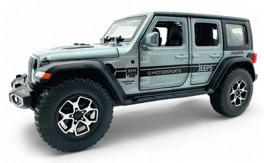 Jeep Wrangler 1:24 diecast scale model car collectible | Assorted Colors