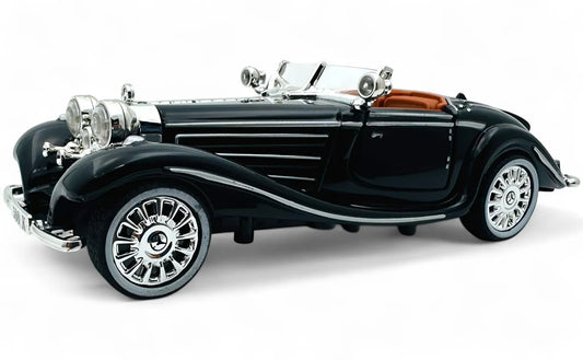1936 Mercedes Benz 500K 1:24 Roadster diecast scale model car collectible | Assorted Colors