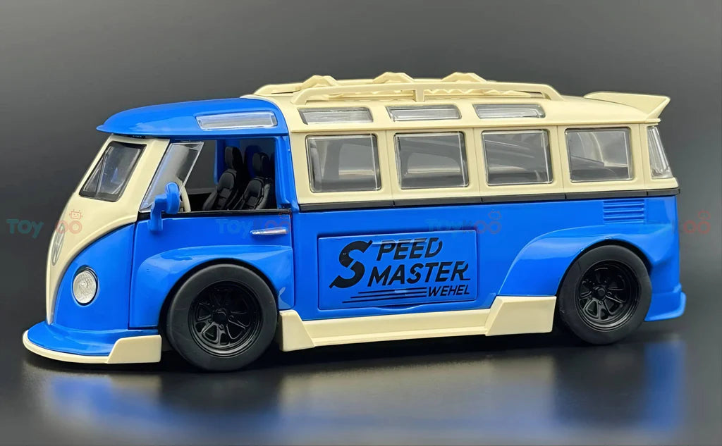 Volkswagen Camping Van 1:24 diecast scale model car collectible | Assorted Colors