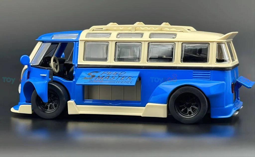 Volkswagen Camping Van 1:24 diecast scale model car collectible | Assorted Colors
