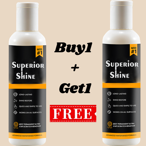 Superior Shiner Liquid Body Polish For Car and Bike Shine ** Buy 1 Get 1 free**