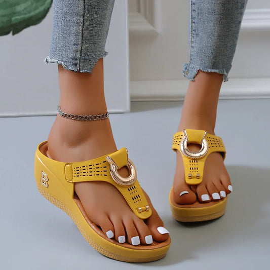 ROME WOMEN FLIP FLOPS WEDGES