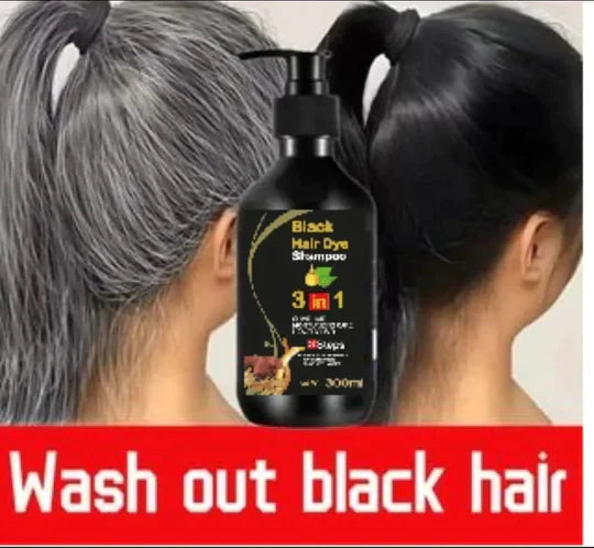 3 IN 1 BLACK HAIR SHAMPOO (Buy 1 Get 1 Free)