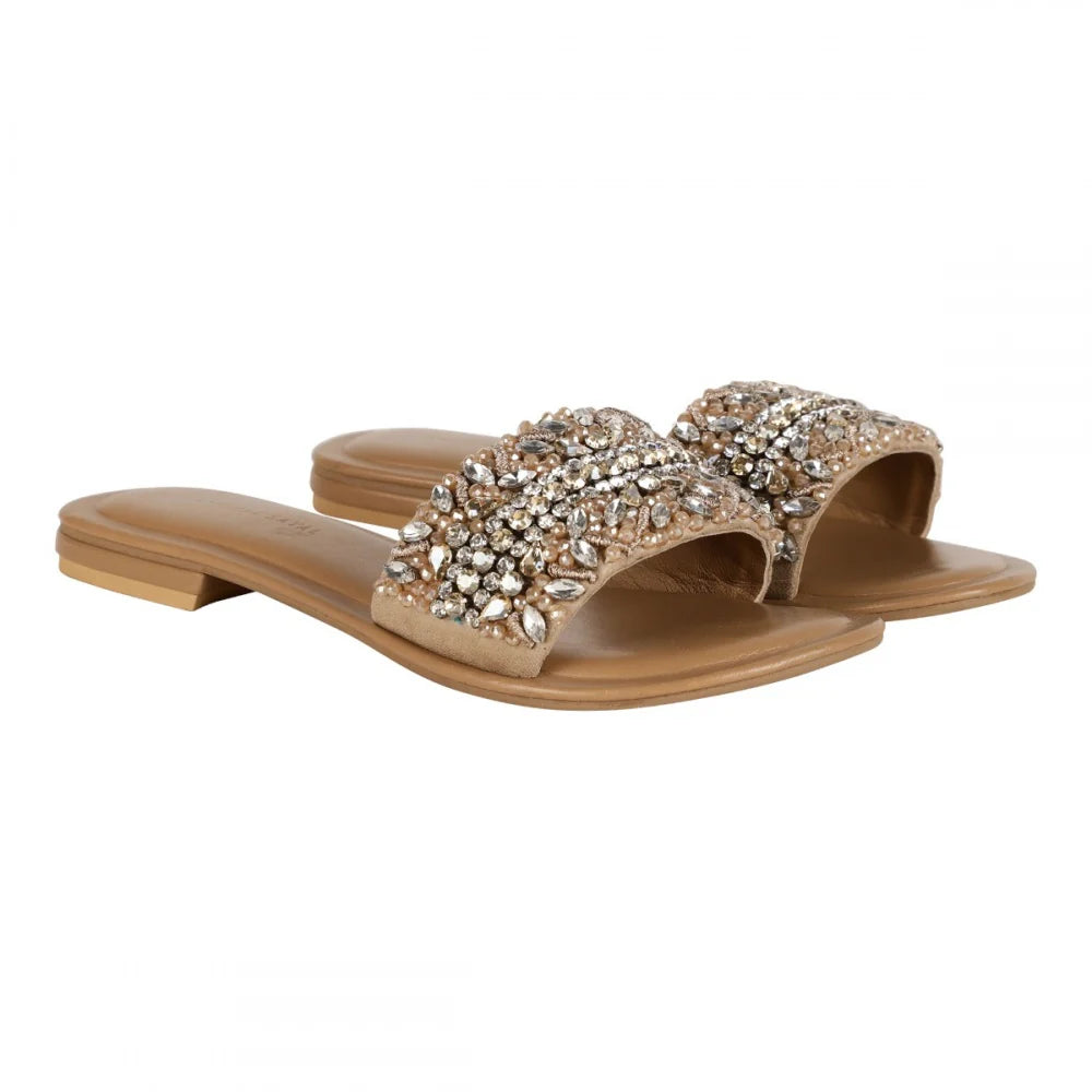 Fancy CRYSTAL SLIDER - GOLD