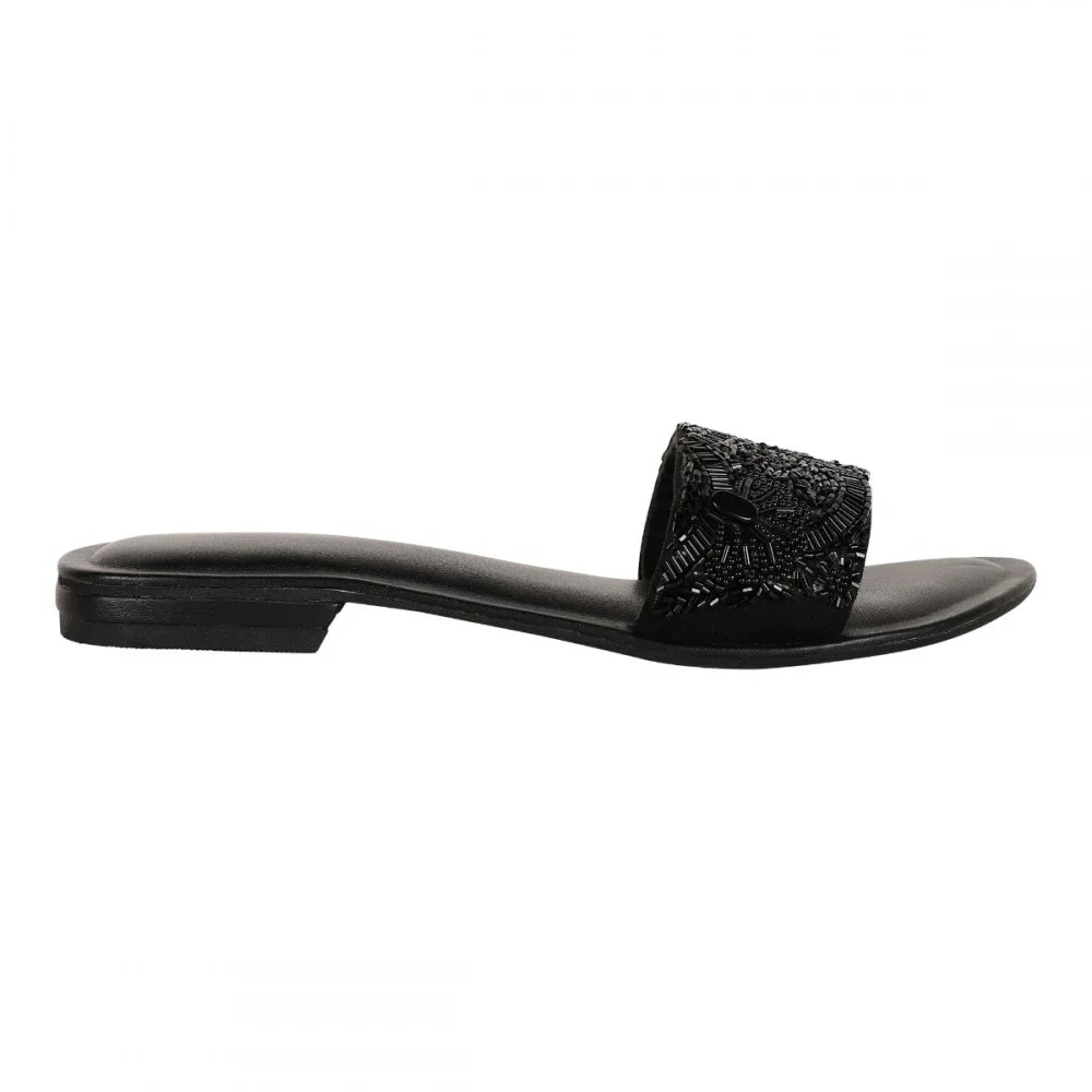 Fancy CUT-DANA & STONE SLIDER - BLACK