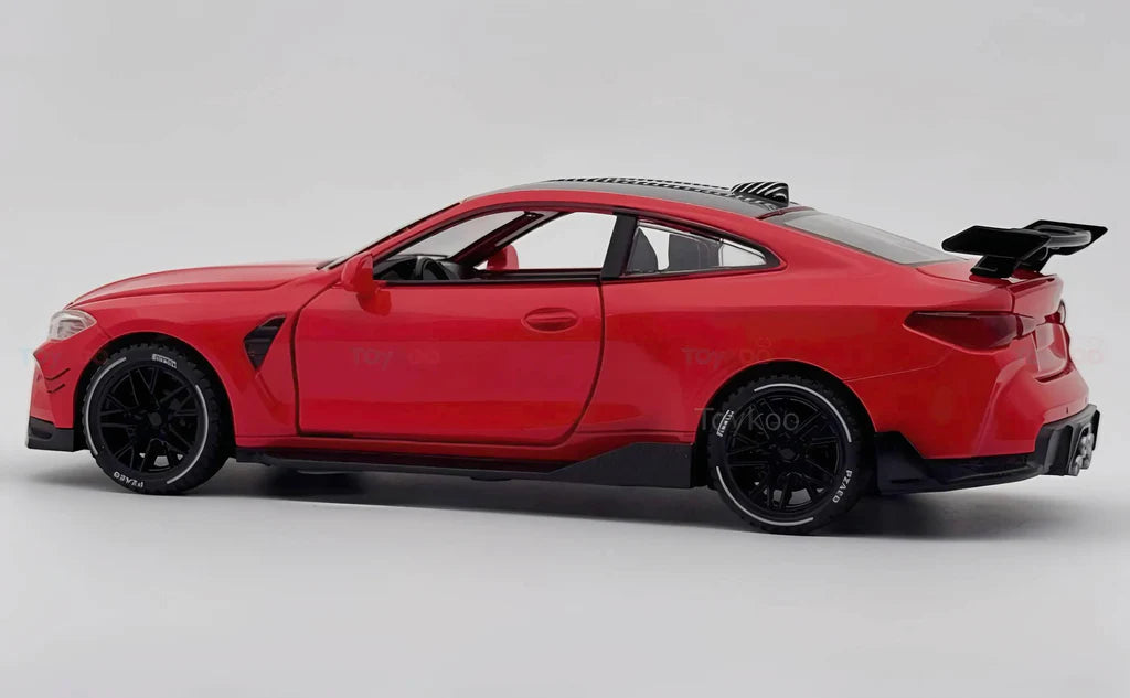 BMW M4 G82 Coupe 1:24 diecast scale model car miniature